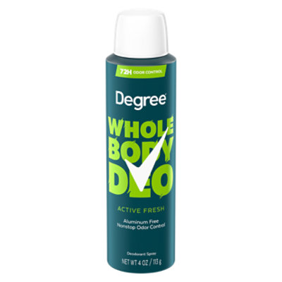 Degree Men Deodorant Spray Active Fresh 4 Fo - 4 FZ - Image 4