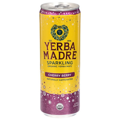 Guayaki Yerba Mate Cherry Jubilation 12fz - 12 FZ