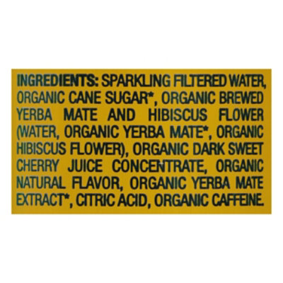 Guayaki Yerba Mate Cherry Jubilation 12fz - 12 FZ - Image 4