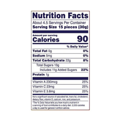 Welchs Peach Mango Snacks - 5 OZ - Image 4