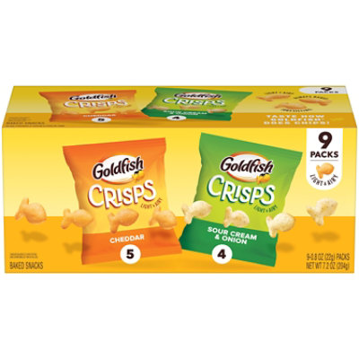 Pepperidge Farms Goldfish Crisps Variety Pack - 9 Count - Image 1