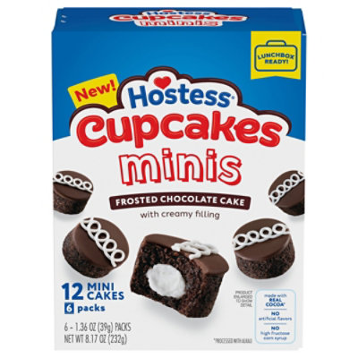 Hostess Cupcakes Minis Chocolate Snack Cakes - 8.17 Oz - Image 1