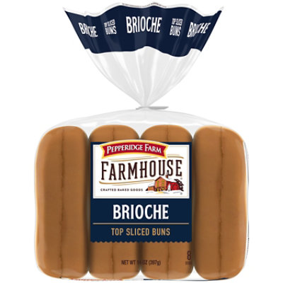 Pepperidge Farm Farmhouse Brioche Hot Dog Buns - 14 OZ - Image 1