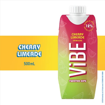 Vibe By Vendange Cherry Limeade Tetra Wine - 500 ML - Image 2