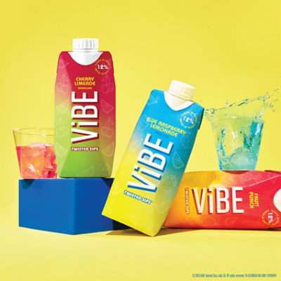 Vibe By Vendange Cherry Limeade Tetra Wine - 500 ML - Image 4