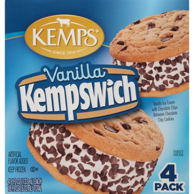 Kemps Novelty Vanilla Kempswich 4 Ct 4-4.5 Fz - 4-4.5 FZ - Image 1