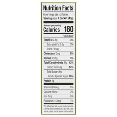 Bobs Red Mill Oatmeal Instant Apple Cinnamon - 9.52 OZ - Image 3