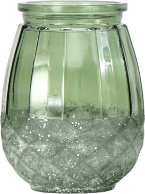 Overjoyed Boutique Diamonds Vase Large Green - Each - Image 1