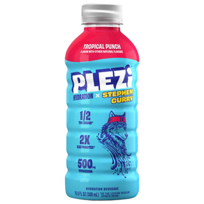 Plezi Hydration Tropical Punch 16.9fz - 16.9 FZ - Image 2