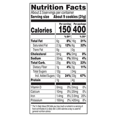 Grandmas Sandwich Cookies Double Chocolate 3oz - 3 OZ - Image 3