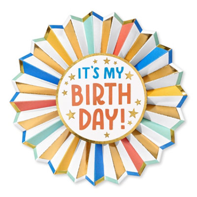 American Greetings Birthday Button for Anyone Its My Birthday - Each - Image 1