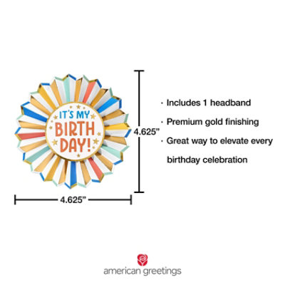 American Greetings Birthday Button for Anyone Its My Birthday - Each - Image 4