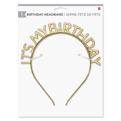 American Greetings Birthday Celebration Headband Its My Birthday - Each - Image 2