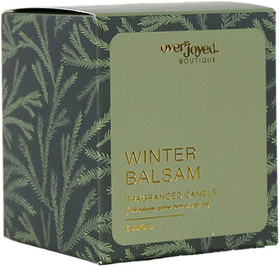 Overjoyed Boutique Boxed Candle Holiday Green - Each - Image 1