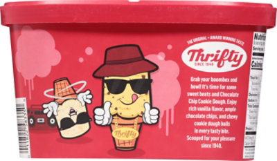 Thrifty Chocolate Chip Cookie Dough - 48 Fl. Oz. - Image 5