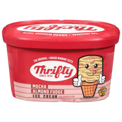 Thrifty Mocha Almond Fudge Ice Cream - 48 Fl. Oz. - Image 2