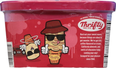 Thrifty Mocha Almond Fudge Ice Cream - 48 Fl. Oz. - Image 5