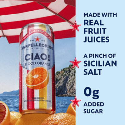 S Pellegrino Ciao Blood Orange 6-330ml - 6-330 ML - Image 2