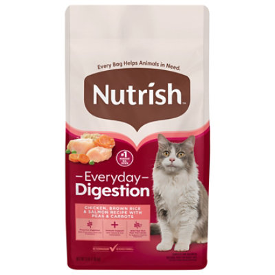 Nutrish Dry Cat Everyday Digestion Chicken & Salmon - 3.00 LB - Image 2