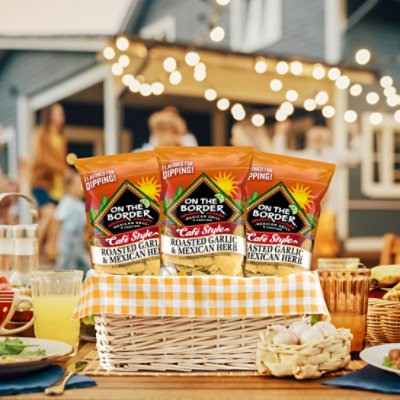 Otb Tortilla Chips Roasted Garlic & Herb 9.5oz - 9.5 OZ - Image 5