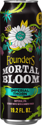 Founders Mortal Bloom Imperial Ipa - 19.2 FZ - Image 4