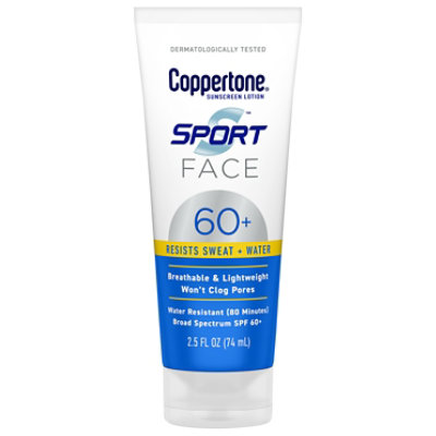 Coppertone Sport Face Spf 60 Lotion 2.5floz - 2.5 FZ - Image 2