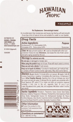 Us Ht Lip Balm Pineapple Spf30 .35oz - .35 OZ - Image 4