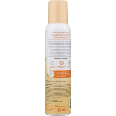 Citrus Magic 3.5 Oz. Tropical Orange Non-Aerosol Spray Air Freshener 612112749 - Image 3