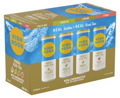 High Noon Iced Tea Variety 8 Pack 2 - 8-355 ML - Image 1