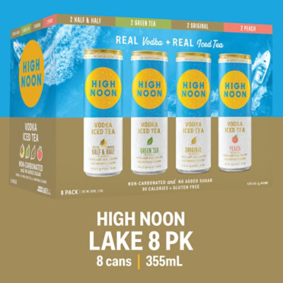 High Noon Iced Tea Variety 8 Pack 2 - 8-355 ML - Image 2