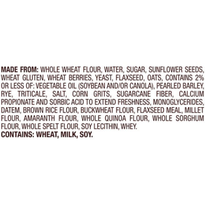 Pepperidge Farm Whole Grain Thin Sliced 15 Grain Bread - 14 OZ - Image 3