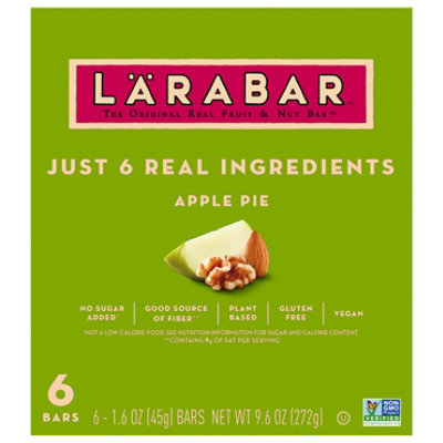 Larabar Apple Pie 6-1.6oz - 6-1.6OZ - Image 1