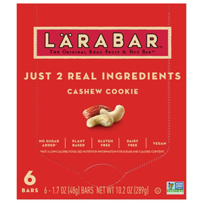 Larabar Cashew Cookie 6-1.7oz - 6-1.7 OZ - Image 2