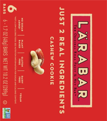 Larabar Cashew Cookie 6-1.7oz - 6-1.7 OZ - Image 5
