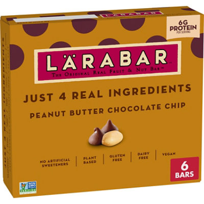 Larabar Chocolate Chip Peanut Butter 6-1.6oz - 6-1.6 OZ - Image 2