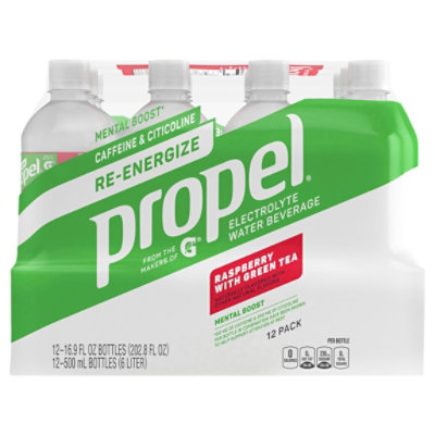 Propel Energy Raspberry Green Tea 12-16.9fz - 12-16.9FZ - Image 1
