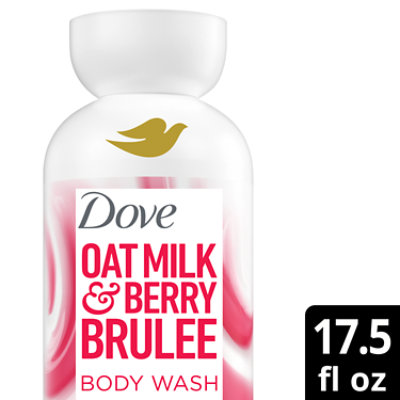 Dove Body Wash Oat Milk & Berry 17.5 Fo - 17.5 FZ - Image 3