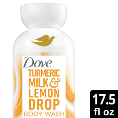 Dove Body Wash Turmeric & Lemon 17.5 Fo - 17.5 FZ - Image 1