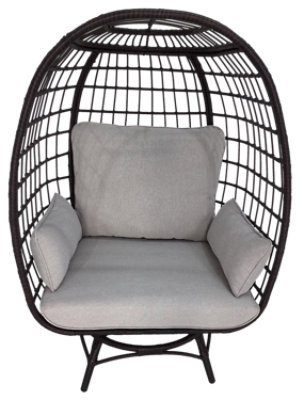 Signature SELECT Oasis Swivel Wicker Chair - Each - Image 1
