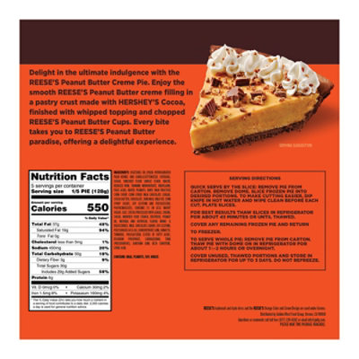 REESE'S Peanut Butter Creme Pie - 22.5 Oz - Image 6