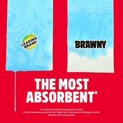 Brawny Tear-a-Square Triple Roll paper Towels - 8 Count - Image 4