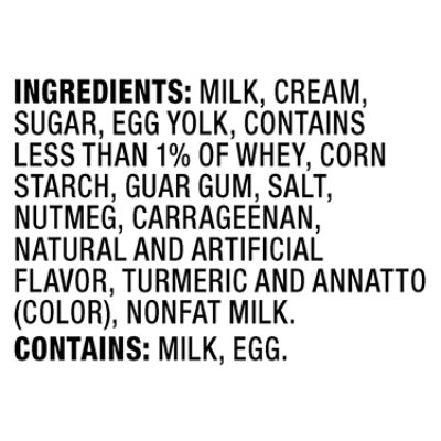 Meadow Gold Eggnog Old Style , Half Gallon Plastic Jug - 0.5 GA - Image 5