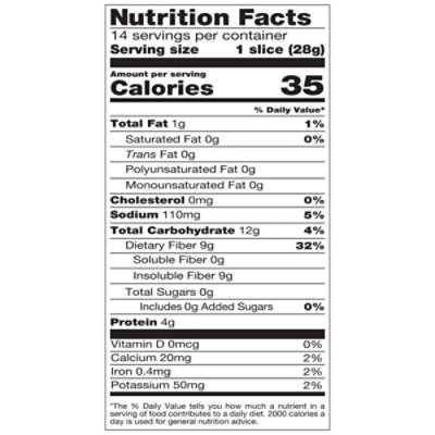 Aunt Millies Live Carb Smart Sourdough Bread - 14 OZ - Image 3