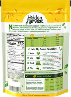 Hidden Harvest Pancake Mix Original - 20 OZ - Image 6
