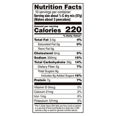 Hidden Harvest Pancake Mix Original - 20 OZ - Image 4