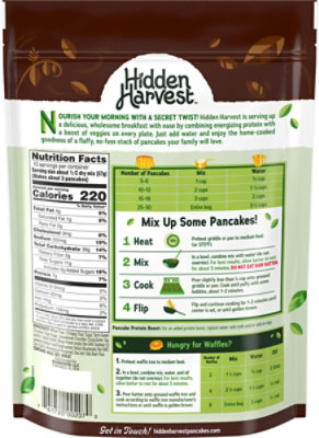 Hidden Harvest Mix Pancake Choc Chip - 20 OZ - Image 6