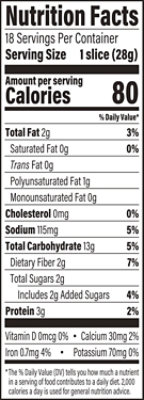 Brownberry 22 Grains & Seeds Wheat Small Slice Bread - 18 OZ - Image 3