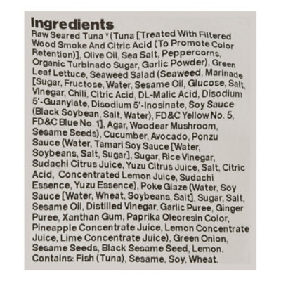Hissho Sushi Yellowfin Tuna Tataki Salad - 9 Oz (Available After 11 AM) - Image 5