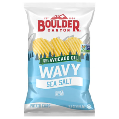 Boulder Canyon Wavy Sea Salt 5.5oz - 5.5 OZ - Image 2