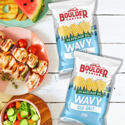 Boulder Canyon Wavy Sea Salt 5.5oz - 5.5 OZ - Image 5